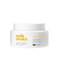 Milk Shake Argan Deep Treatment Mask – Nourishing Hair Treatment with Organic Argan Oil & Wheat Proteins – Anti-Frizz, Hydrating & Color-Safe Hair Mask for Soft, Shiny, Manageable Hair, 200ml