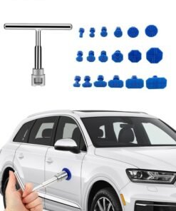 GROIC Dent Puller Glue Tabs,Car Paintless Dent Repair Tools Set,PDR Paintless Dent Repair Kit,Car Dent Puller Removal Dent Remover Kit
