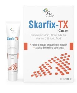 Fixderma 10% Tranexamic Acid + 2% Kojic Acid + 1% Arbutin SKARFIX -TX Face Cream | Pigmentation Removal Cream | Uneven Skin Tone, Reduces Dark Spots and Blemishes - 15 gm
