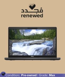 DELL Renewed - Latitude 5400 Laptop With 14-Inch Display,Intel Core i5 Processor/8th Gen/16GB RAM/256GB SSD/Intel UHD Graphics English/Arabic Black