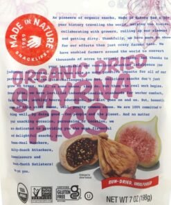 MADE IN NATURE Organic Dried Smyrna Figs 7 oz (198 g)