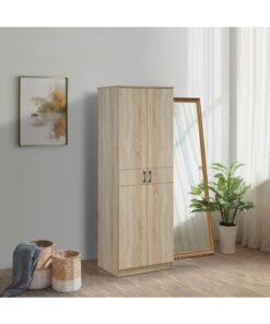 Home Box Oasis 2-Door Wardrobe 50x181.8x60 cm