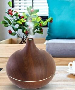 Home Care Essential Oil Diffuser, Aromatherapy humidifier - Wood Grain Aromatherapy Machine, Ultrasonic Cold Mist humidifier, Aromatherapy Cool Mist Humidifier, Protection, for Office & Home, Yoga