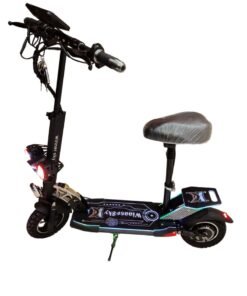 Winner Sky High-Power Electric Scooter with 48V 13Ah Battery and 2000W Motor Black