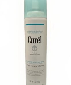 Curel Japanese Skin Care Deep Moisture Spray, Spray on Moisturizer for Dry Skin, Face Hydrating Spray with Ceramides, 5 Oz