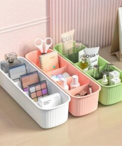 KRYLAR -4 pcs Socks Underwear Storage Boxes,Household Compartment Clothes Organizer,Cloth Dividers for Underwear, Socks, Bras - Space-Saving Wardrobe Storage Solution-For Home Organization (multicolor)