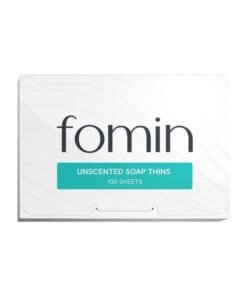 FOMIN Antibacterial Paper Soap Sheets For Hand Washing (100 Sheets) Unscented Portable Travel Soap Sheets Dissolvable Camping Mini Soap Portable Soap Sheets