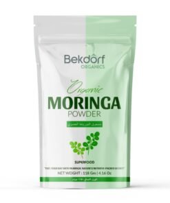 Bekdorf Organic Moringa Leaves Powder 118g – Complete Natural Superfood | Non-GMO | Shed Dried | Dust & Sand Free | Additive & Chemical Free