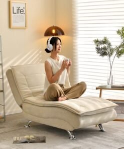 Home Living Room Furniture Soft Folding Recliner Chaise Lounge Chair Leisure Folding Lunch Break Sofa Bed