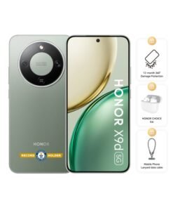 Honor X9d Dual SIM 5G 12GB RAM 256GB Forest Green With Free Choice E6i Earbuds, Lanyard Data Cable and 12 Month Damage Insurance  - Middle East Version