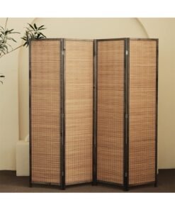 NKX 4 Panels Folding Room Divider - Image 4