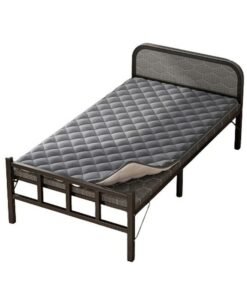 keke Portable Folding Bed with Ice Silk Design Matress 80 cm