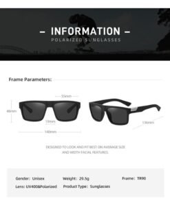 Alternative view of QUISVIKER Polarized Sunglasses For Men And Women Riding Glasses Running Glasses Mountaineering Glasses Driving Glasses Fishing Glasses Uv400 Goggles