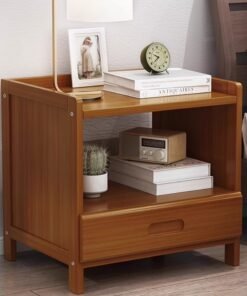 Alternative view of Sharpdo Home Modern Simple Bedside Table with Drawer Storage Cabinet 42*30*40CM