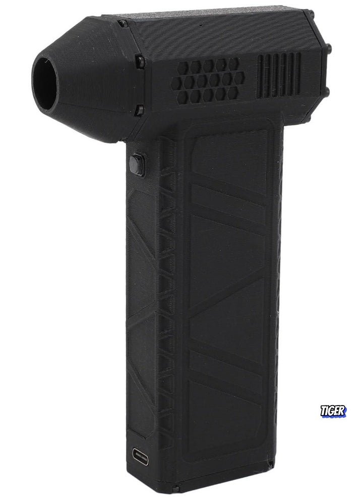 TIGER Powerful Jet Blower with 300,000 RPM Speed, Compact & Lightweight Design, High-Temperature Resistant Material, Efficient Cleaning, Fast Charging with Type C – Ideal for Electronics, PC Cleaning, and More