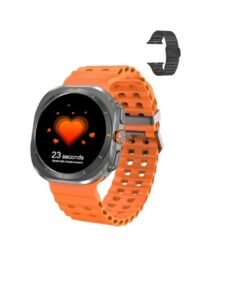 Ultra 7 Smart Watch, 3D Vision Bluetooth Call Wireless Charging DT Watch, Waterproof Comfortable Lightweight Smart Wrist Watch For Men And Women, 1pc, Orange