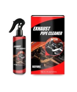 Rust Removal and Car Cleaning Kit, Metal Surface Rust Remover Spray, Car Exhaust Pipe Cleaner and Maintenance Set with Brush, Gloves, Towel, Sponge for Cars and Motorcycles