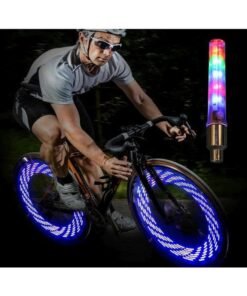 STL 2-Piece LED Wheel Valve Light 10cm, Bike Lights, Bike Lights Set ,Bicycle Lights - Image 5