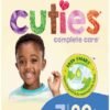 Cuties | Skin Smart, Absorbent & Hypoallergenic Diapers with Flexible & Secure Tabs | Size 7 | 80 Count
