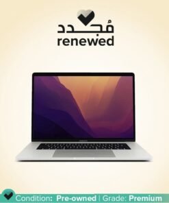 Apple Renewed - MacBook Pro A1990 (2019) Laptop With 15.4-Inch Full HD Display, Core i7 Processor/Quad Core/16GB RAM/512GB SSD/macOS English Silver