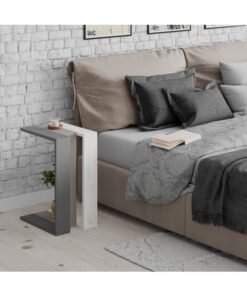 Alternative view of Mourah Home Muju C Side Table | Multifunctional Living Room Space Saving Side Table | 57X40X30Cm | Coffee Table | Side End Table | Modern Design Furniture (Dark Grey  Light Mocha Ancient White)