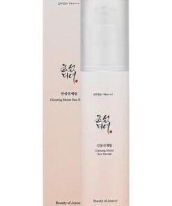 Beauty of Joseon Ginseng Moist Sunscreen Serum (SPF 50+ PA++++) - Hydrating and Anti-Aging Sun Protection with Ginseng - 50ml (1.69 fl. oz.) - Lightweight, Non-Greasy Formula that Shields Skin from UV Rays While Nourishing and Moisturizing for a Youthful Glow 50ml