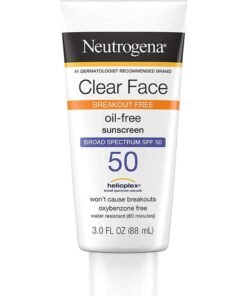 Neutrogena Clear Face Oil Free Sunscreen 3Fluid Ounce