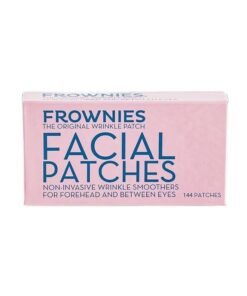 Frownies The Original Wrinkle Patch, Facial Patches, Hypoallergenic Facial Patches to Smooth & Soften, Corners of Eyes and Mouth, for Overnight Use, 144 Patches
