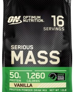 Optimum Nutrition Serious Mass: High Protein Muscle Building & Weight Gainer Protein Powder