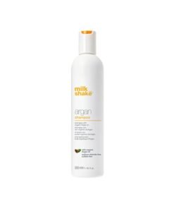 Milk Shake Argan Oil Shampoo – Sulfate Free Hydrating Cleanser with Organic Argan Oil, Wheat & Rice Proteins – Nourishing, Anti-Frizz & Color-Safe Shampoo for Soft, Shiny Hair, 300ml