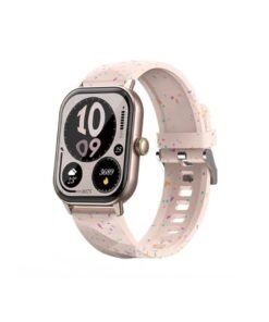 Oraimo Watch 5 Bluetooth Call Smart Watch 2.01inch HD Display Fitness Watch, 300 mAh, Scratch-resistant &Anti-Explosion Tempered Glass Screen with 100+ Sports Modes Berry Grey