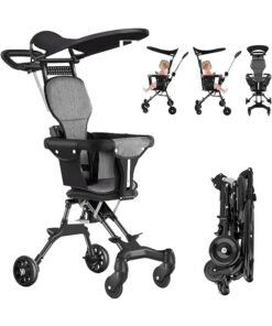 JCB CHIC Baby Stroller,Kids Stroller,Baby Travel Stroller with Adjustable Handles and Backrest, One-Hand Fold, For Overhead Airplane StorageFoldable Baby Stroller for Easy Storage, Ideal for Babies and Toddlers Up to 3 Years(XKB-302)