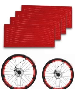 Alternative view of ShebSheb 32Pcs Rim Reflective Stickers for Bikes – Waterproof, Adhesive Reflective Tape, Rim Reflective Strip for Nighttime Safety Warning, Suitable for Bicycles, E-Bikes, and Motorcycles, etc.