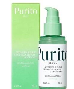 PURITO Centella Unscented Serum, Korean Centella, for All Skin Types, Ampoule, Soothing, Calming, Facial Serum for face, Vegan & Cruelty-Free, Korean Skin Care, 60ml 2fl.oz