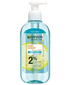 garnier Skinactive Fast Clear Gel Wash For Acne Prone Skin With Salicylic Acid, 200ml