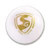 SG Club Cricket White Leather Ball