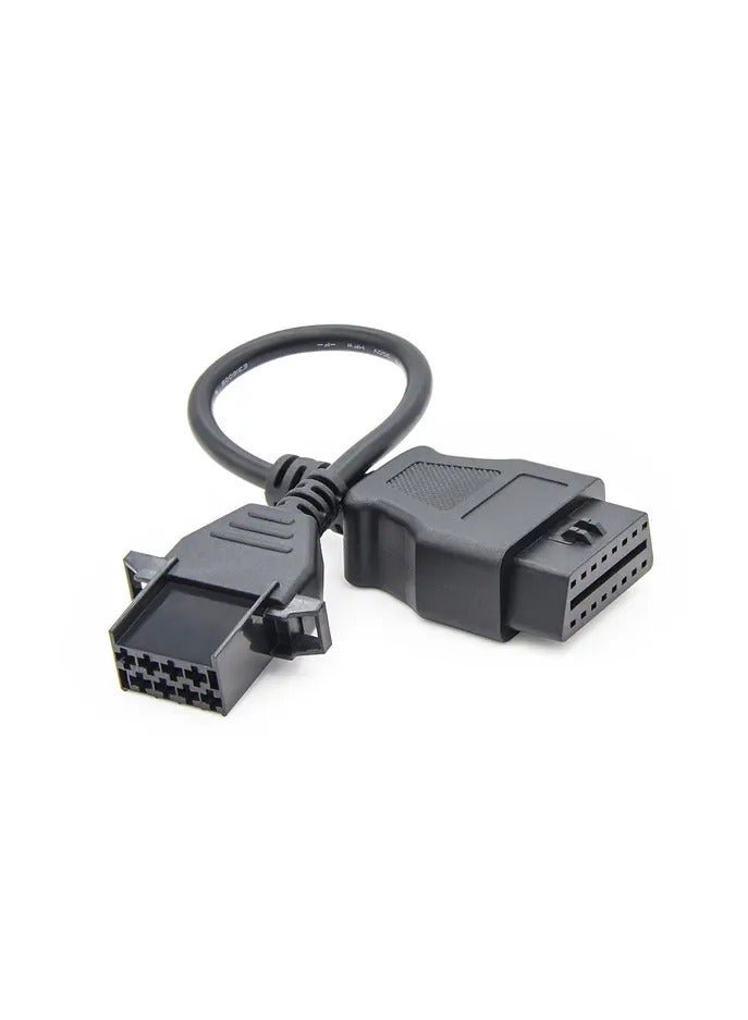 OBD2 8 Pin to 16 Pin Diagnostic Adapter Cable Compatible with Volvo Fh Fh 12 Fh 16 Fl 6 Fm 10 Fm 12 Fm 7 Fm9 Truck Heavy Duty