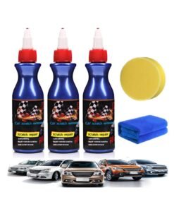 Scratch Repair Wax for Car, Car Scratch Remover Kit, Professional Car Paint Scratch Repair Agent, Car Resurfacing Polisher Scratch Repair Paste, Vehicle Paint Care (3 Bottles)