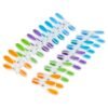 Vileda Soft Pegs Clothespin, Soft Grip, Weather Resistant- Multiple Colours