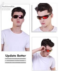 Alternative view of roaiss Sports Polarized Sunglasses for Men Cycling Driving Fishing 100% UV Protection