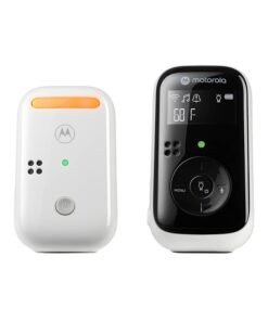 Motorola PIP11 Audio Baby Monitor - Night Light, LCD Screen, 1000ft Range, Secure Connection, Two-Way Talk, Room Temp, Lullabies, Portable Parent Unit With AAA Rechargeable Batteries