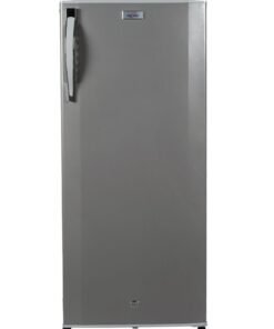 STAR TRACK 250L Gross / 178L Net capacity Single Door Refrigerator, Lock and Key, Led Light, Glass Shelf, Fridge Basket, Adjustable Thermostat, Adjustable Feet, R600a, Manual Defrost, Hinged Single Door, Dark Grey, ST-FRG-250L RF ST-FRG-250L Grey