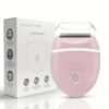 ORiTi Electric Shaver For Women Electric Razor For Womens Bikini Legs Underarm Public Hairs Portable Trimmer With Detachable Head Cordless Wet Dry Use (pink)