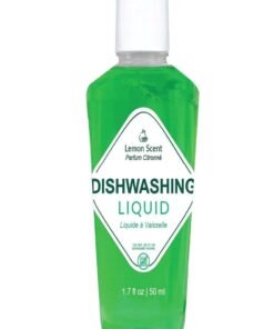 World Amenities Dishwashing Soap 1.7oz - Pack of 90 - Travel Size Liquid for Vacation Rental Dishwashers