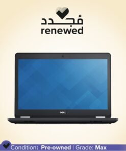 DELL Renewed - Latitude E5470 Laptop With 14.1-Inch Display,Intel Core i5/6th Gen/8GB RAM/256GB SSD/530MB Intel UHD Graphics/Windows 10 Pro Black