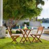 Bahama Outdoor Table and 2 Outdoor Chairs Package