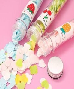JRT Paper Soap Clean Soft Bath For Travel in flavour Design Tube Shape Bottle - Set Of 3