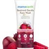 Mamaearth Beetroot Gentle Face Wash and Hyaluronic Acid For Hydrated Pink Glow -100ml Gently Cleanses Hydrates and Soothes Skin Soap - Free Non-Irritant Safe for skin Hydrating Gentle Face Wash