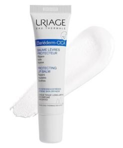 Uriage Ea Thermale Bariederm Cica Repairing Lip Balm, Instantly Soothes Dry Chapped Lips, Lip Soothing Essence Lip Cream 15ML