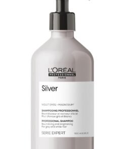 L'Oréal Professionnel Silver Shampoo For Grey, White Or Light Blonde Hair 500Ml